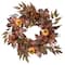 24" Autumn Ivy Wreath